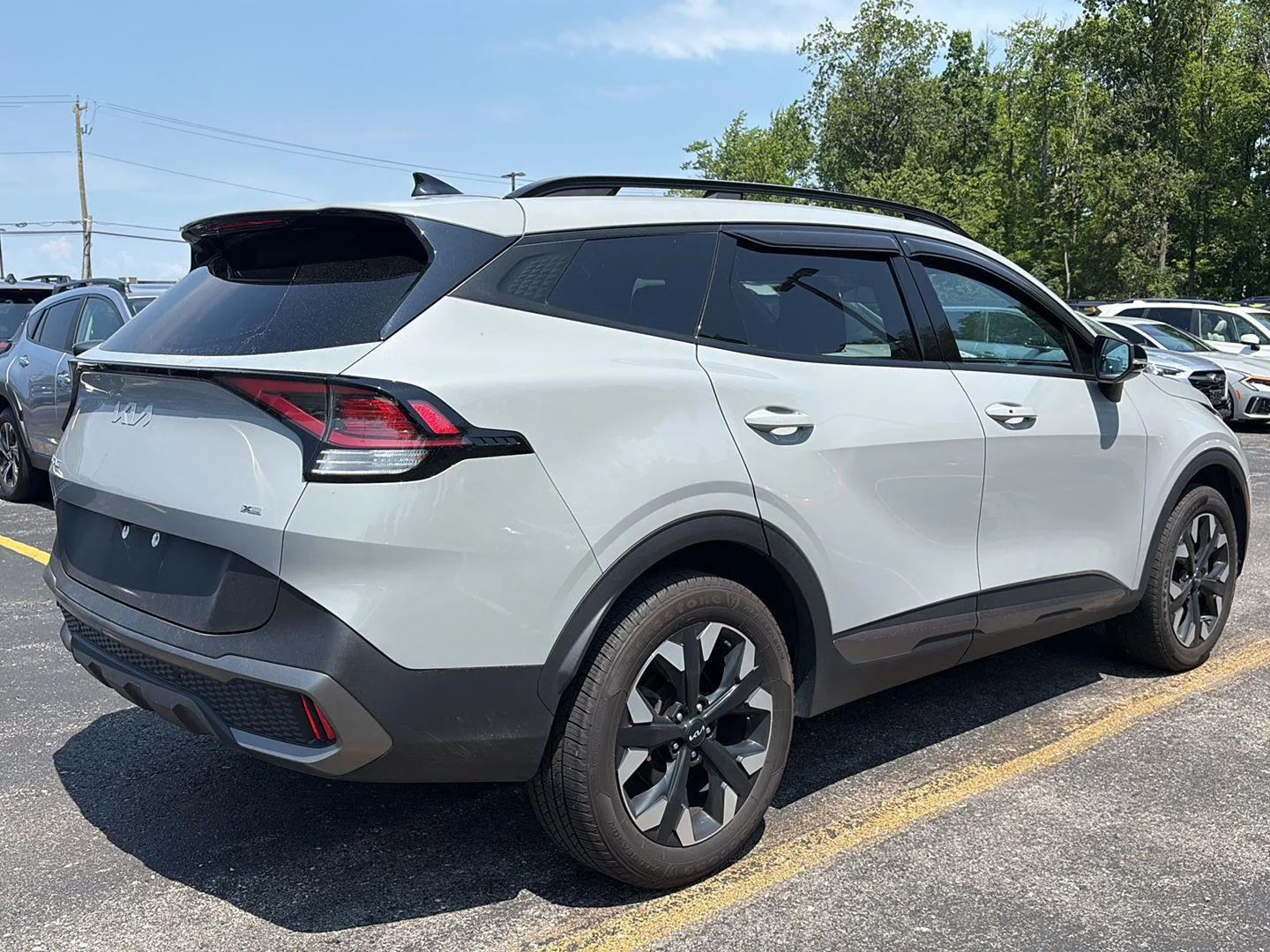 Certified Used 2023 Wolf Gray Kia X-Line image 18