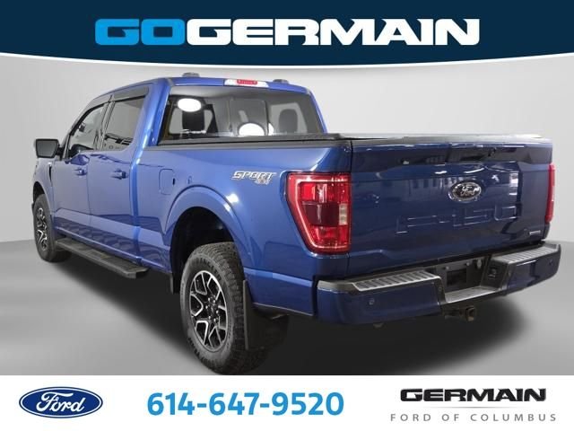 Certified Used 2023 Atlas Blue Metallic Ford XLT image 12