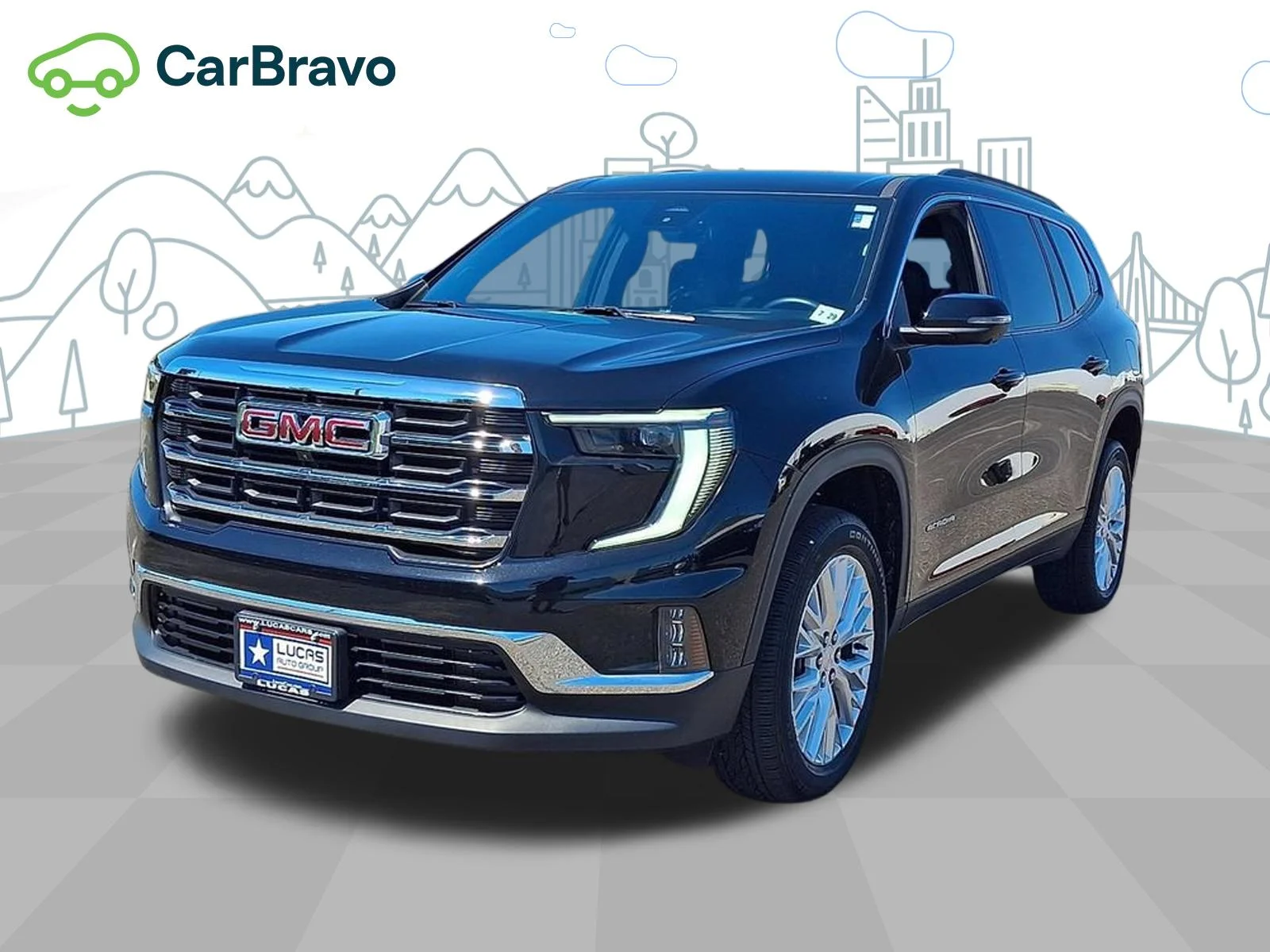 Used 2024 Ebony Twilight Metallic GMC Elevation image 33