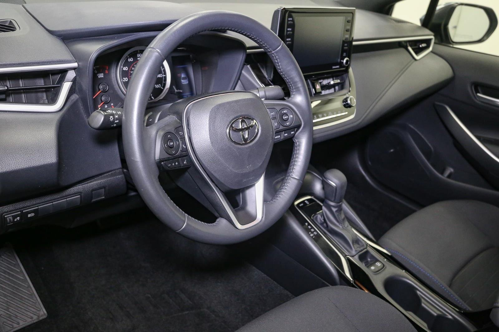 Used 2022 Celestite Gray Metallic Toyota SE image 22