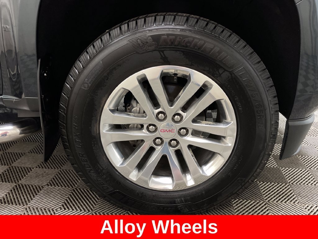 Used 2017 DARK SLATE METALLIC GMC 4WD SLT image 52