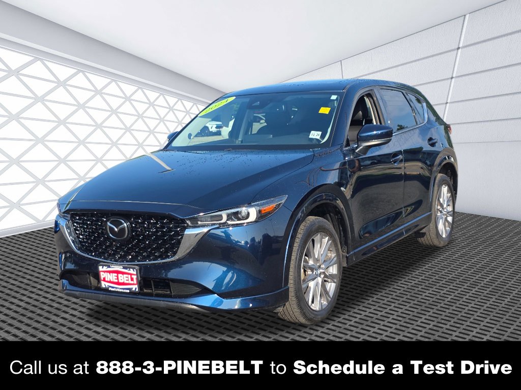 Certified Used 2024 Deep Crystal Blue Mica Mazda 2.5 S Premium Package image 1