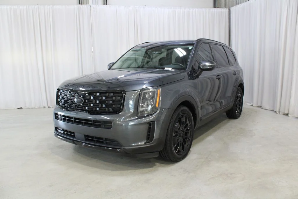 Used 2021 Gray Kia EX image 35