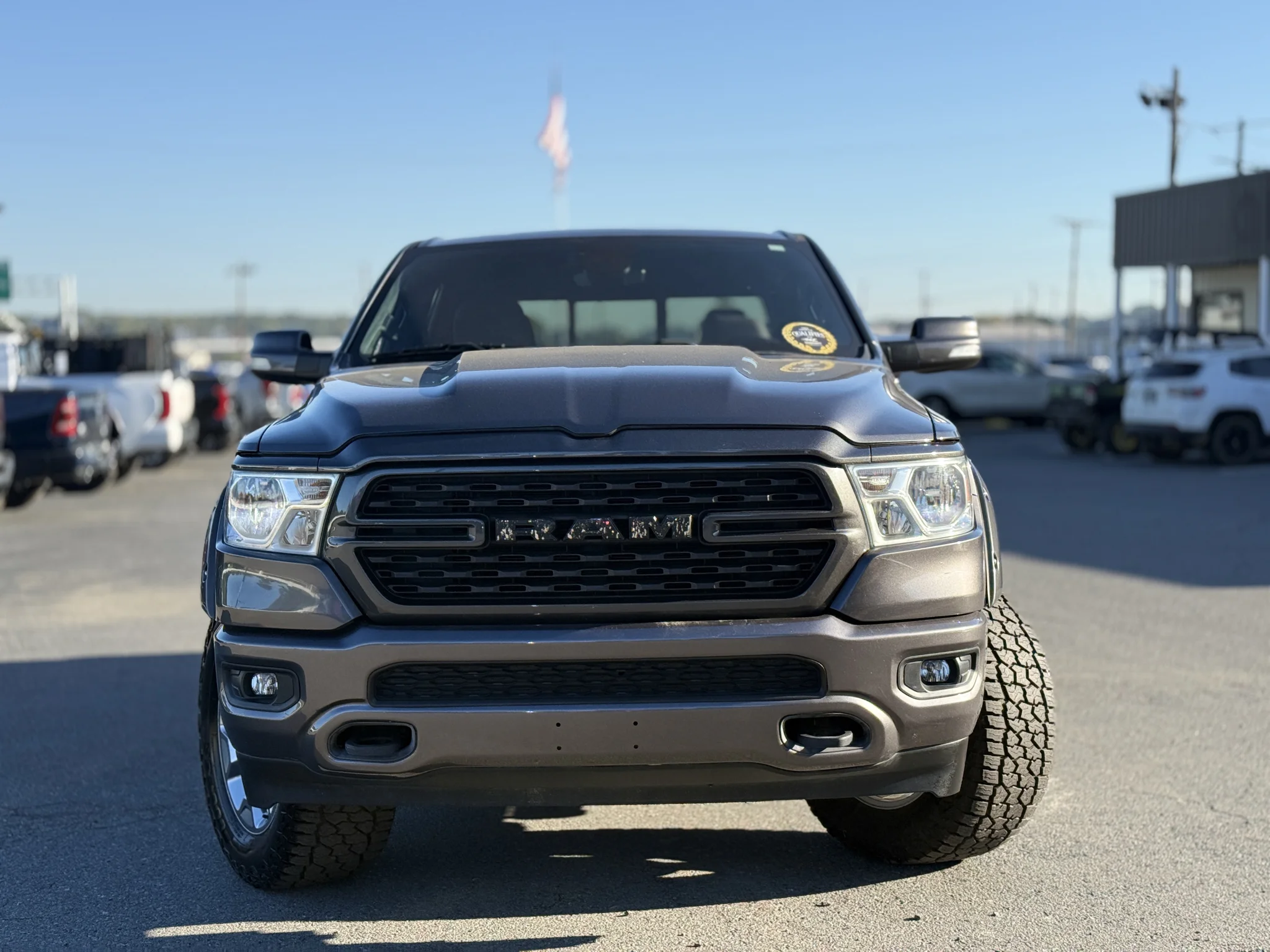 Used 2022 RAM Ram 1500 Pickup Big Horn/Lone Star with VIN 1C6SRFFTXNN386737 for sale in Little Rock