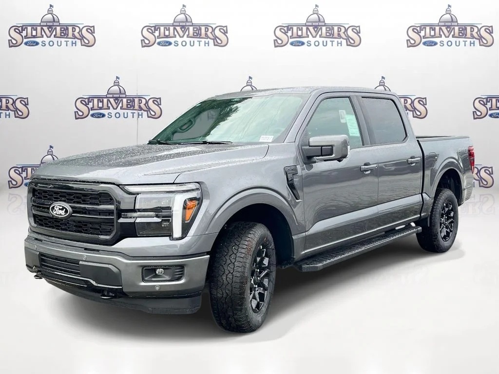 New 2026 Carbonized Gray Metallic Ford Lariat image 5