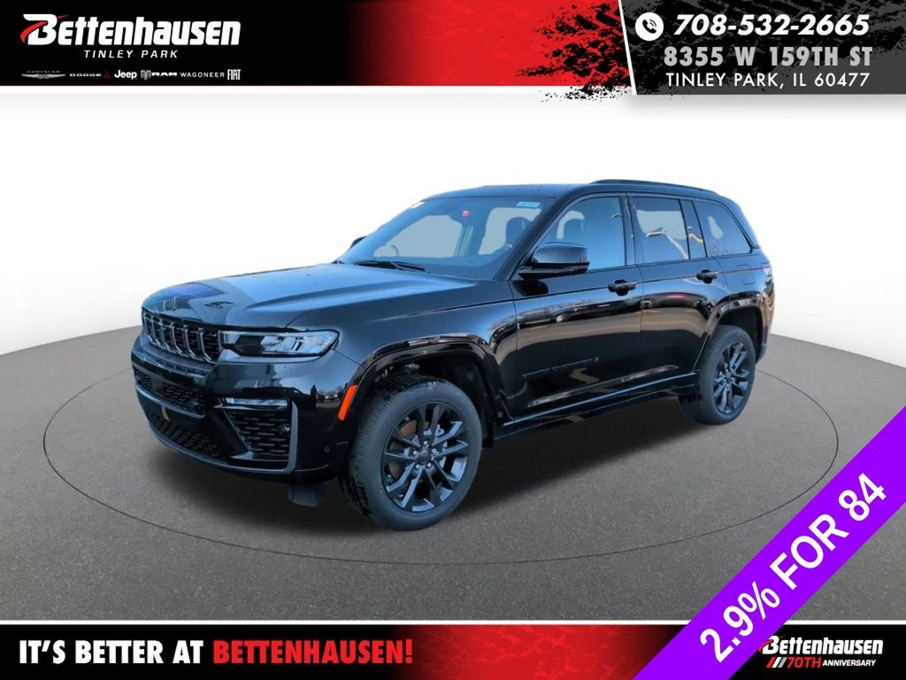 New 2026 Diamond Black Crystal Pearl-Coat Exterior Paint Jeep Limited Reserve image 10