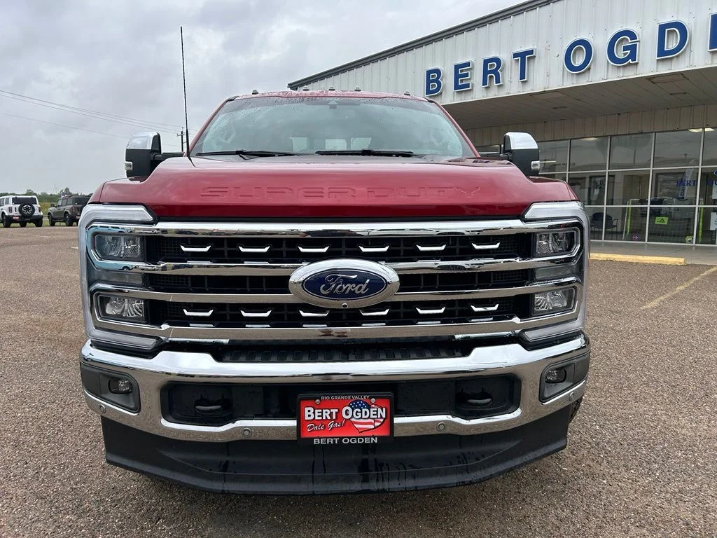Used 2025 Red Ford Lariat image 2