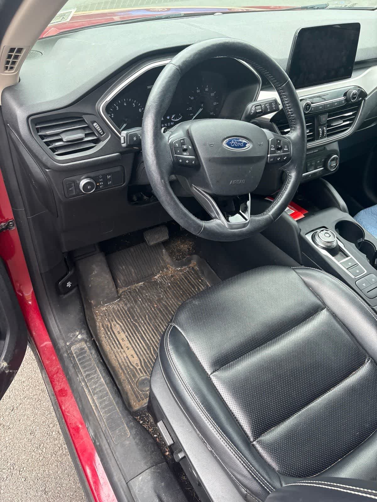 Used 2020 Rapid Red Metallic Tinted Clearcoat Ford SEL image 3