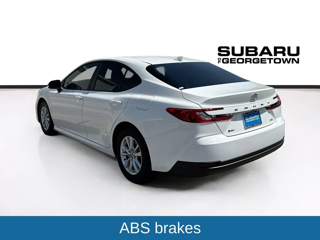 Used 2025 White Toyota LE image 5