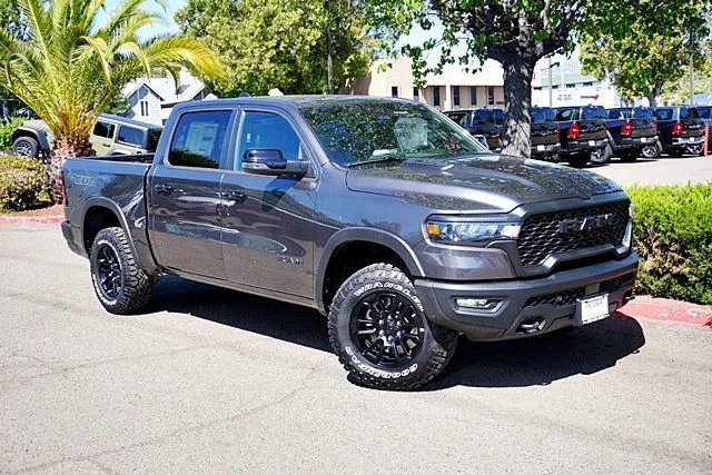 New 2026 Granite Crystal Metallic Clearcoat RAM Rebel image 3