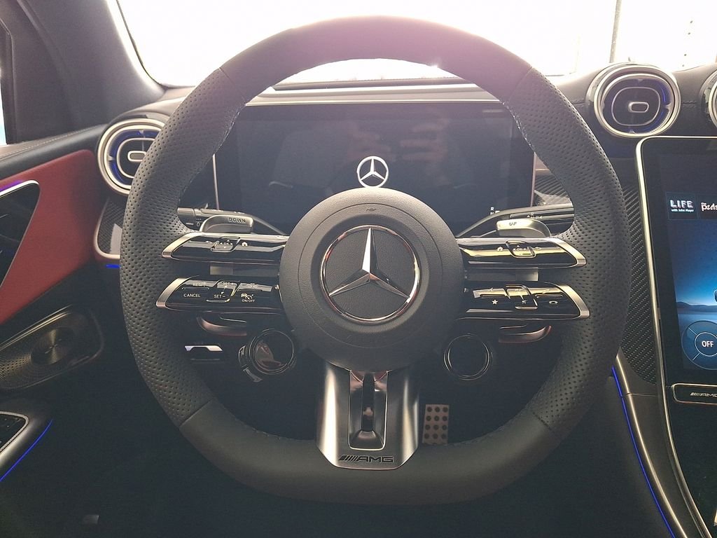 New 2026 MANUFAKTUR Moonlight White Metallic Mercedes-Benz GLC 43 AMG® image 17