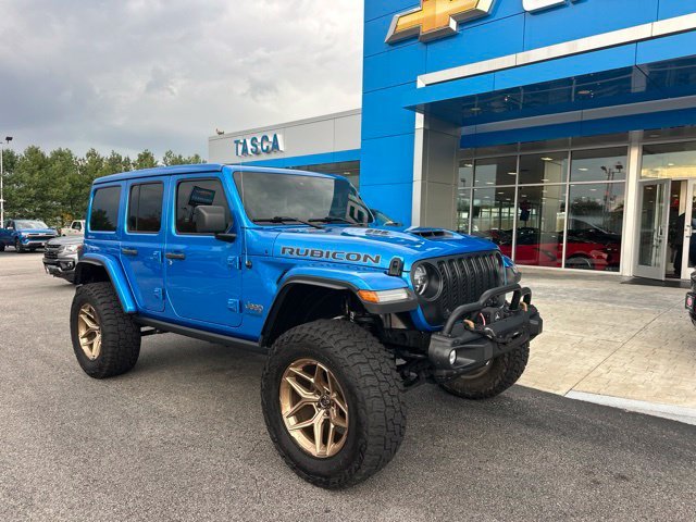 Used 2022 Blue Jeep Unlimited Rubicon 392 image 1