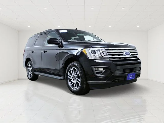 Certified Used 2021 Black Ford XLT image 1