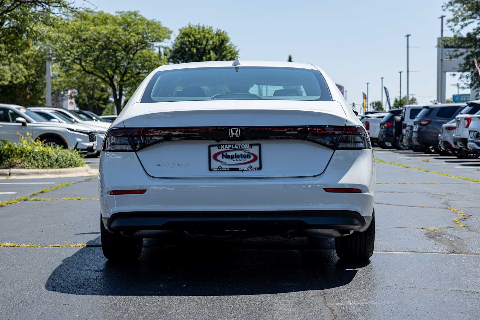 Used 2024 Platinum White Pearl Honda LX image 6