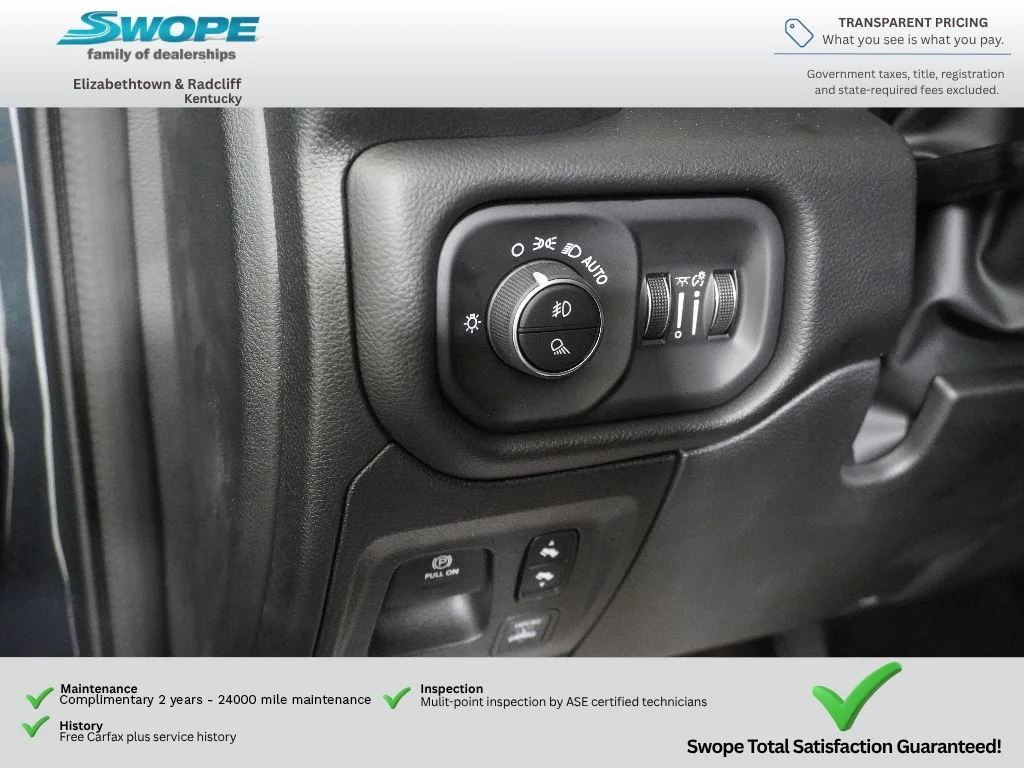 New 2026 Forged Blue Metallic Exterior Paint RAM Big Horn image 15