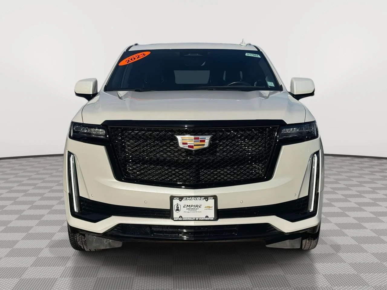 Used 2023 Crystal White Tricoat Cadillac 4WD Sport Platinum image 2