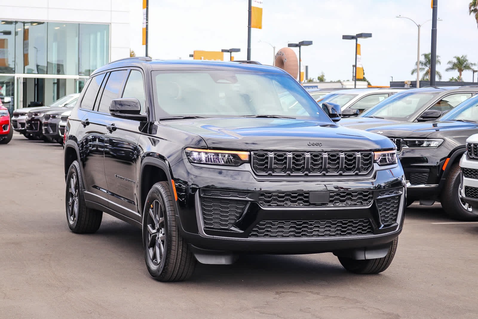 New 2027 High-Gloss Black Paint Jeep Laredo Altitude image 3
