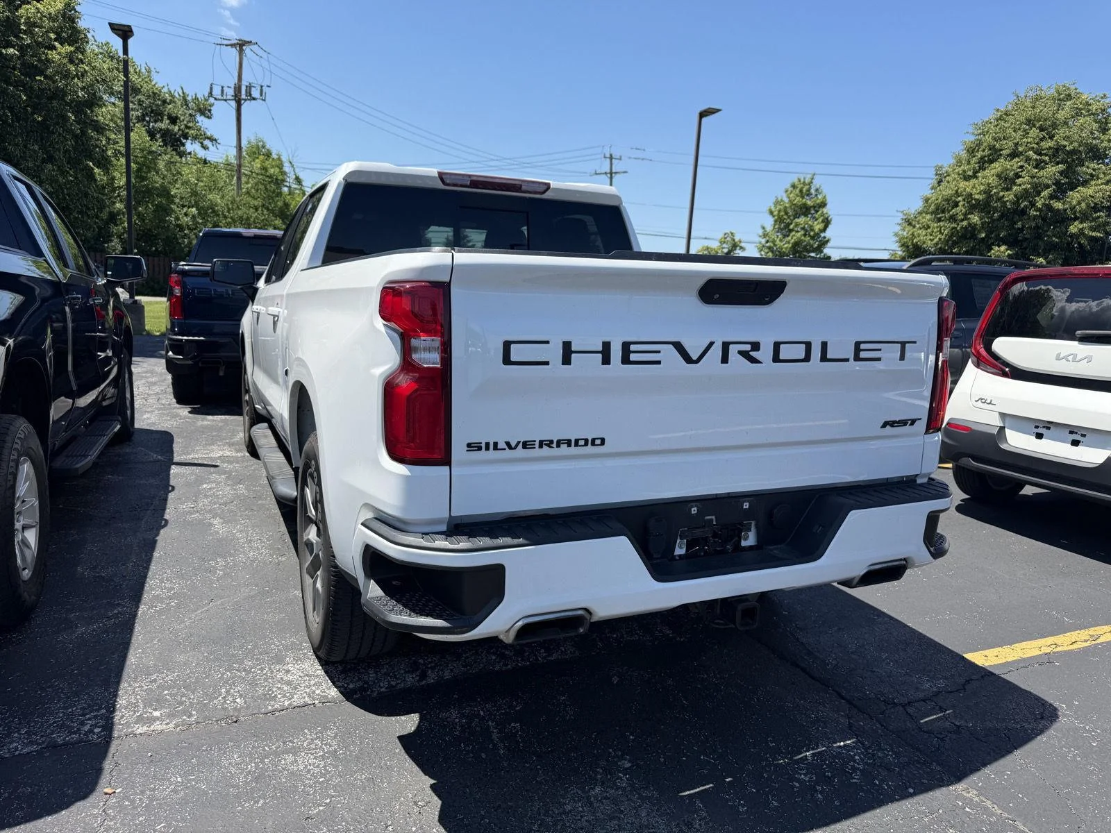 Used 2021 Summit White Chevrolet RST image 3