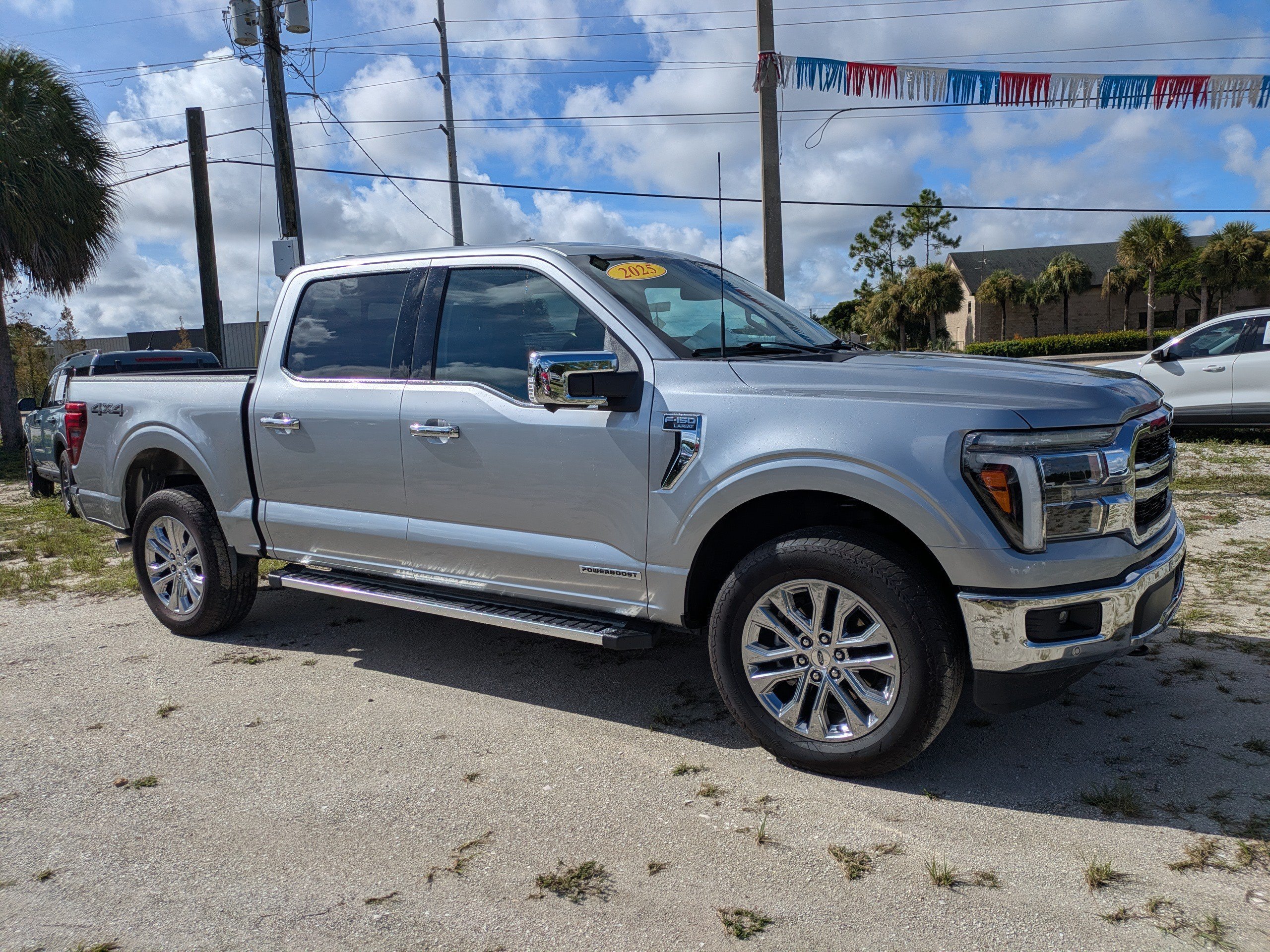 Used 2025 Silver Ford LARIAT image 2