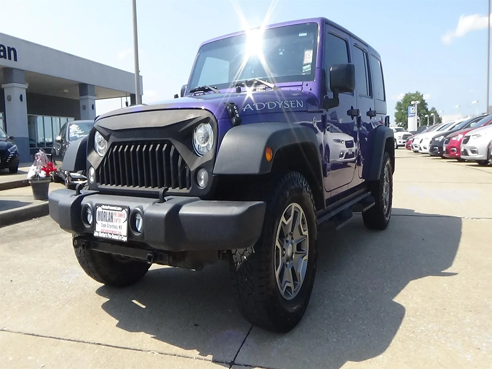 Used 2018 Xtreme Purple Clear Coat (phg) Jeep Rubicon image 2