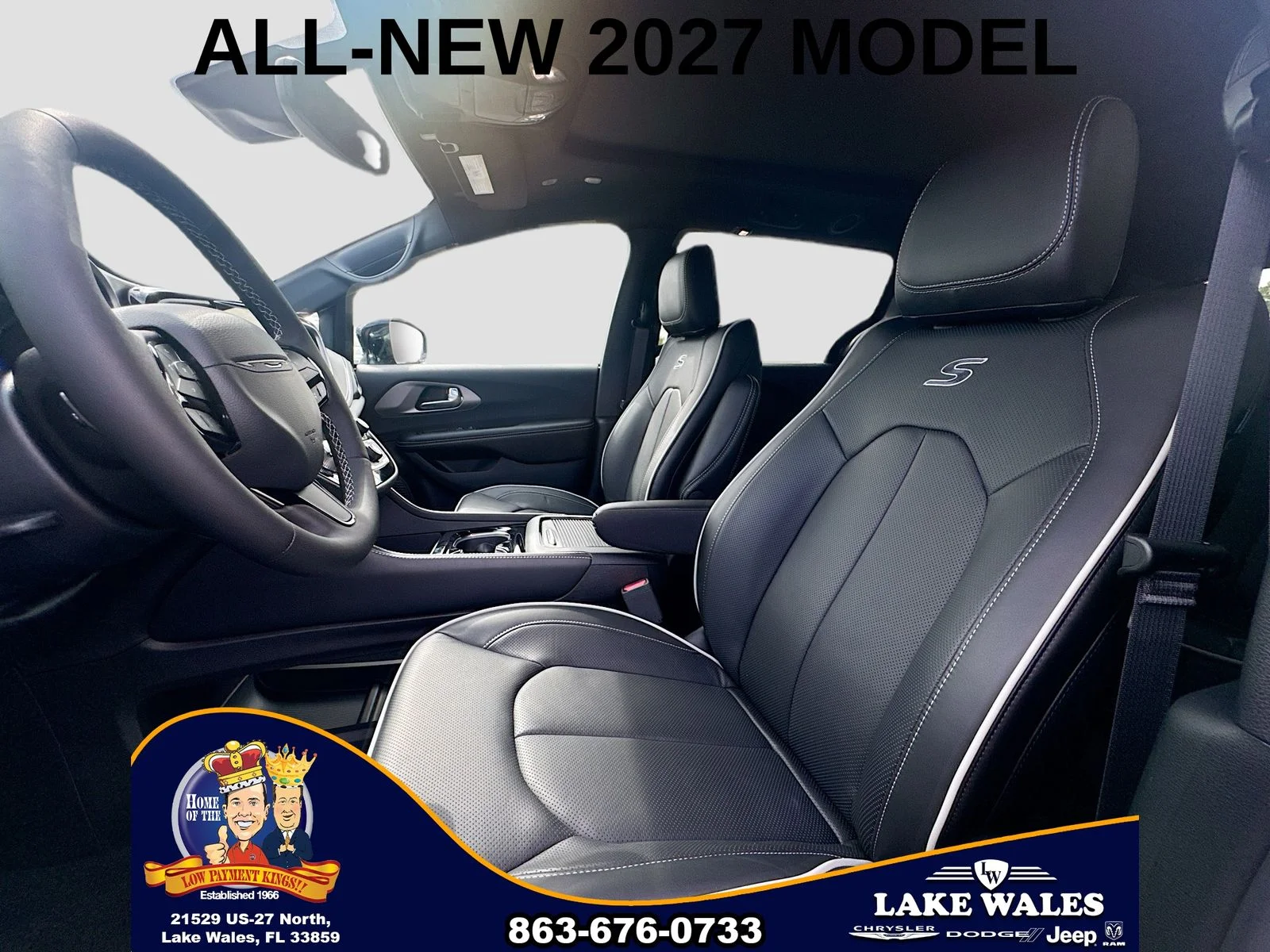 New 2027 Diamond Black Crystal Pearl-Coat Exterior Paint Chrysler Limited image 20