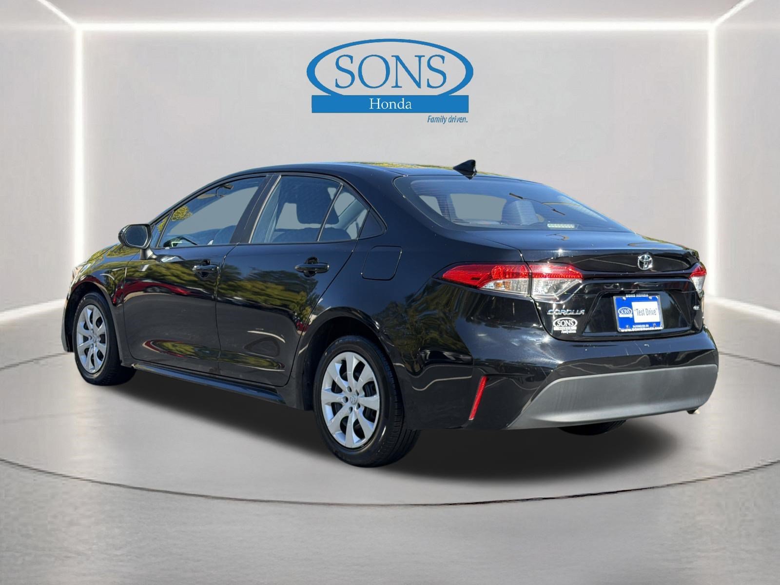 Used 2024 Midnight Black Metallic Toyota LE image 21