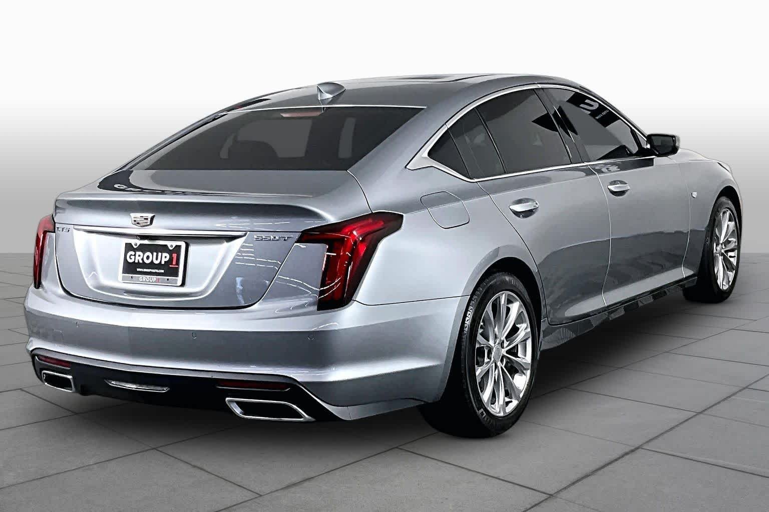 Used 2024 Argent Silver Metallic Cadillac Premium Luxury image 12