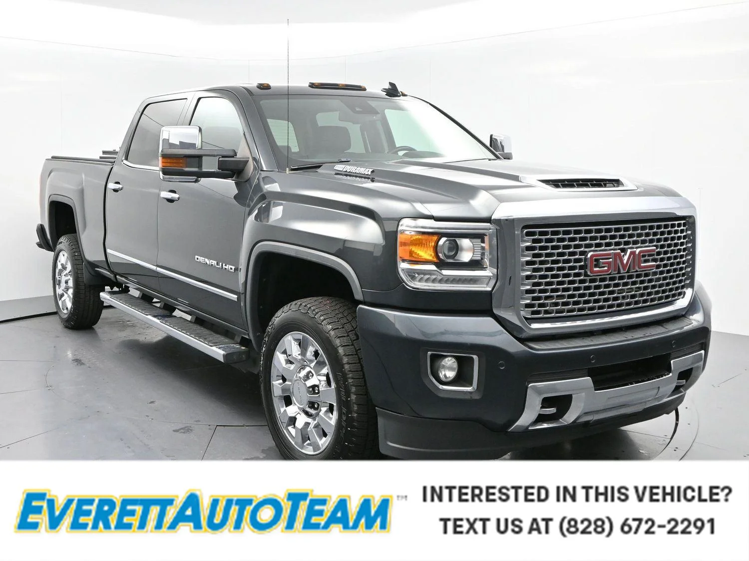 Used 2017 DARK SLATE METALLIC GMC Denali image 1