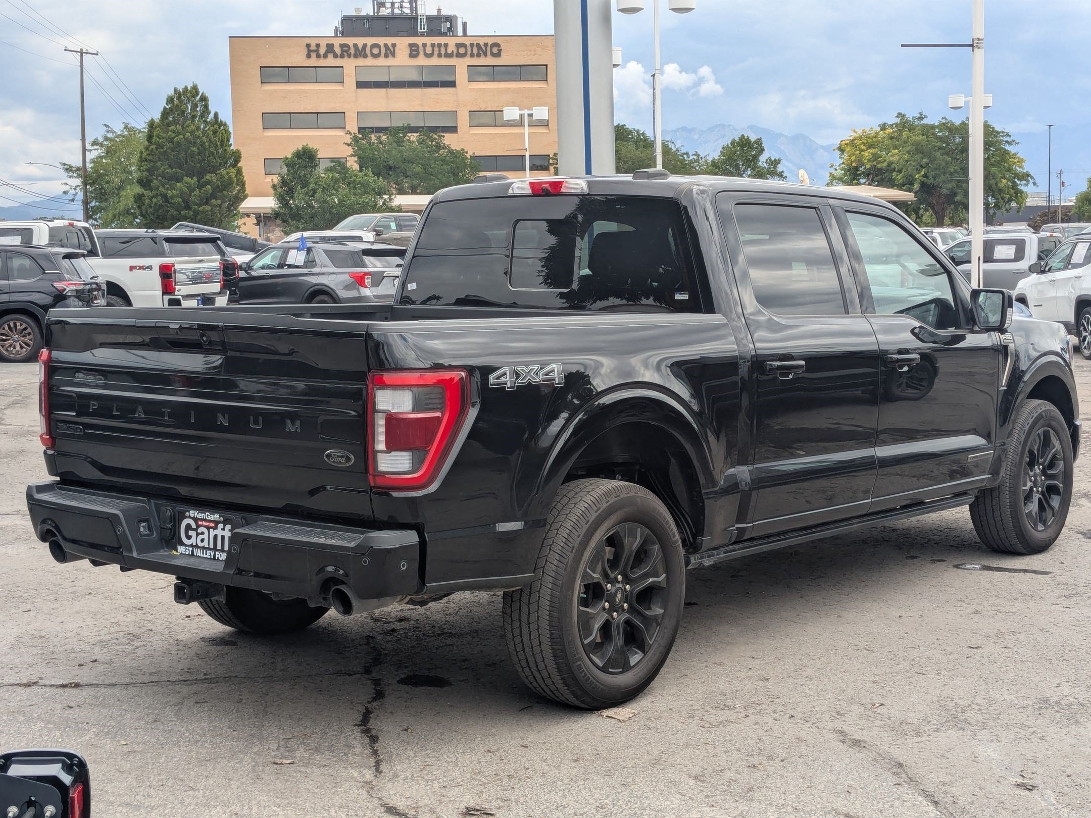 Used 2023 Blue Ford Platinum image 3