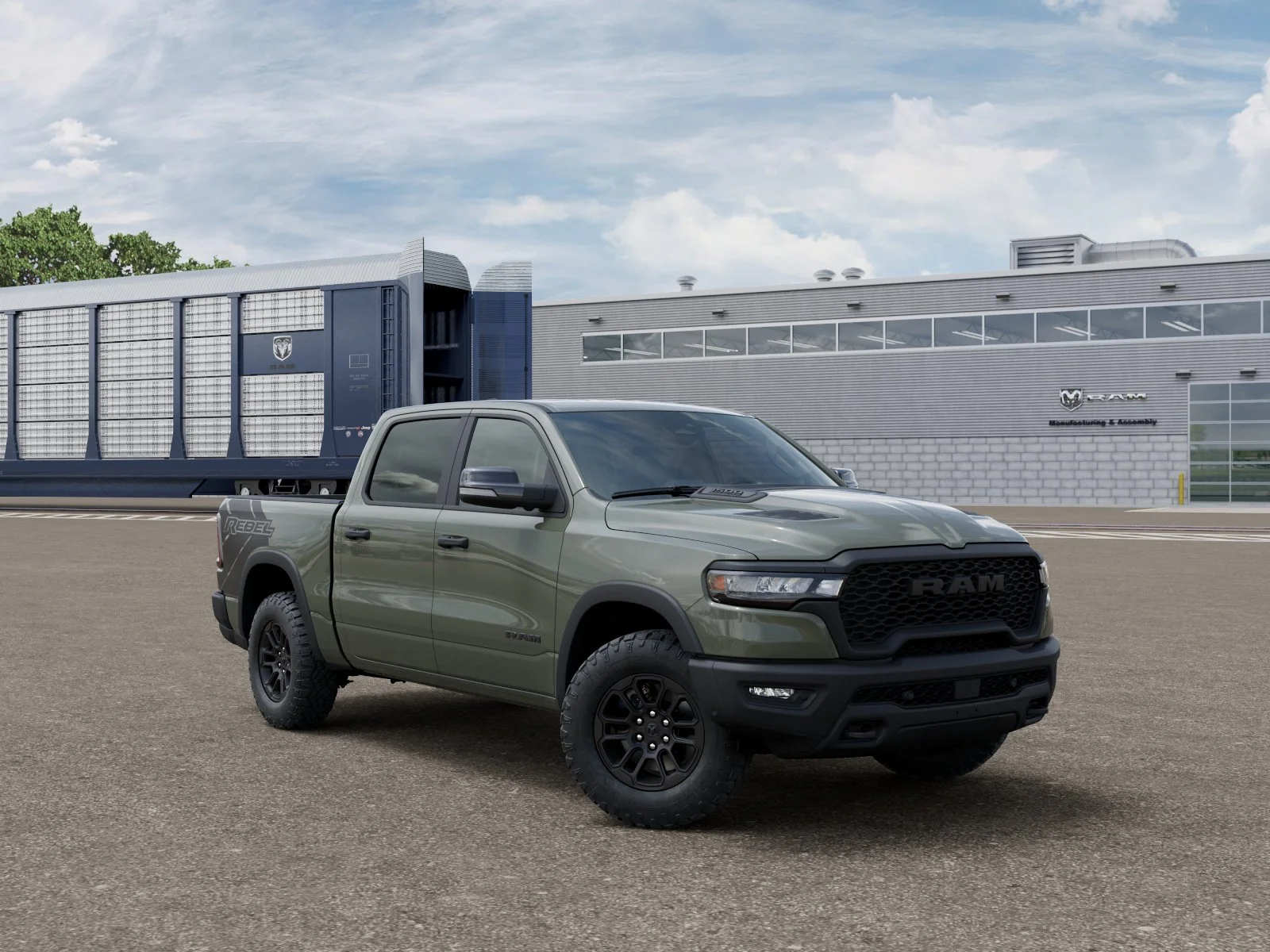 New 2026 Canyon Lake Exterior Paint RAM REBEL image 3
