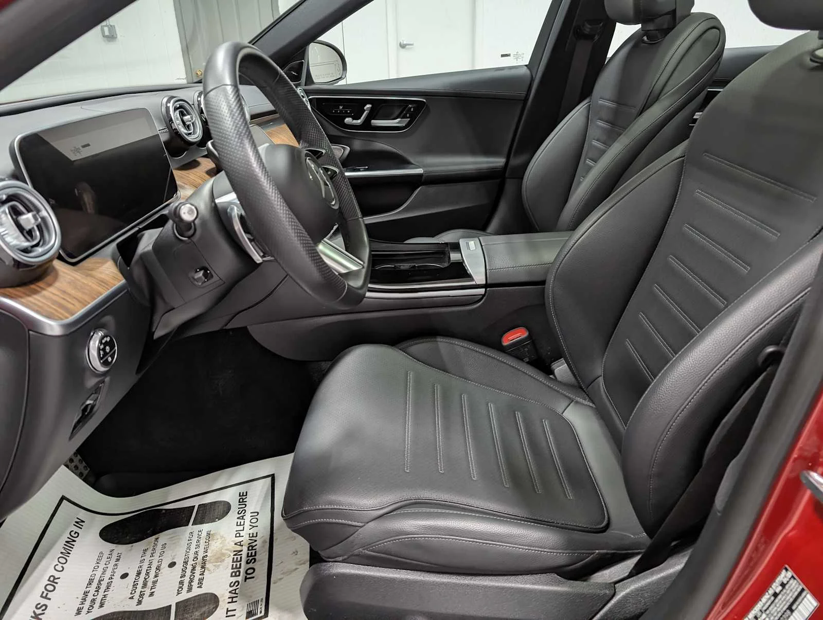 Certified Used 2023 MANUFAKTUR Cardinal Red Metallic Mercedes-Benz C 300 image 4