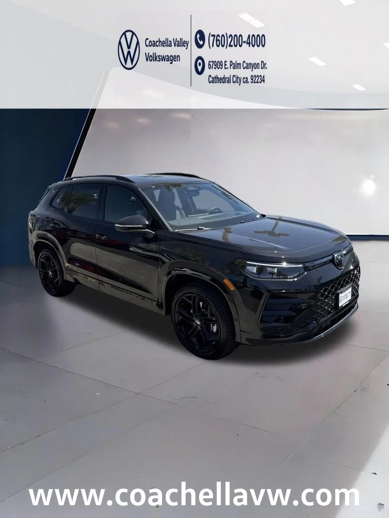 New 2026 Black Volkswagen 2.0T SE R-Line Black image 1