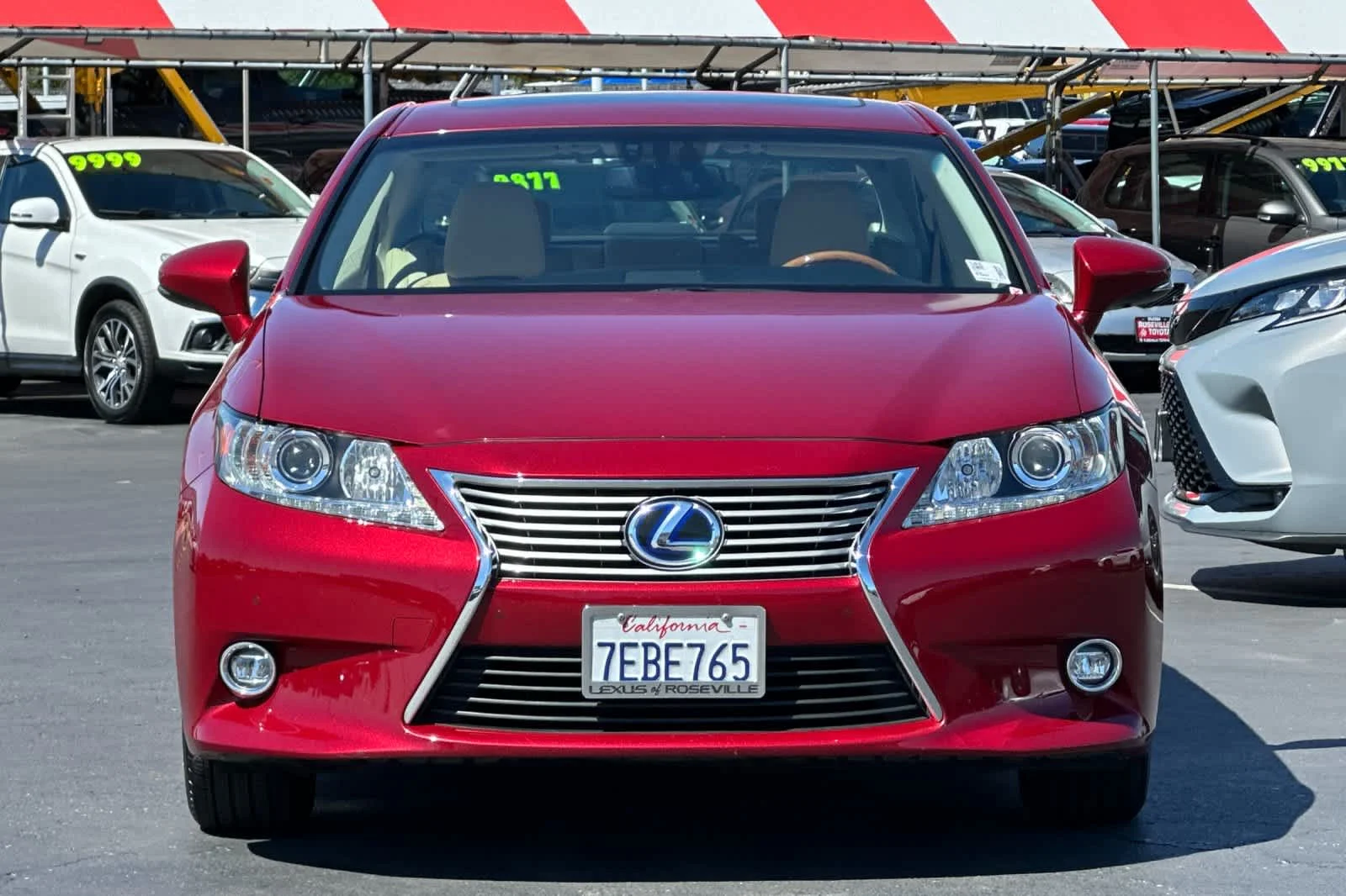 Used 2014 Matador Red Mica Lexus Hybrid image 10