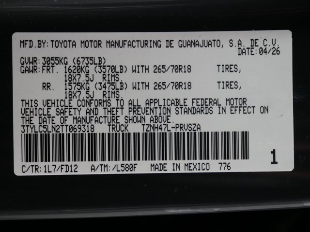 New 2026 Underground Toyota TRD Off-Road i-FORCE MAX image 31
