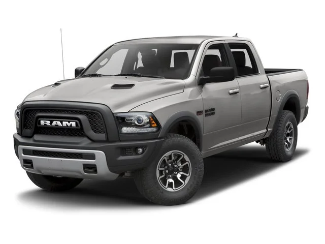Used 2017 Brilliant Black Crystal Pearlcoat Ram Rebel image 1