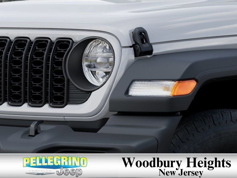 New 2026 Bright White Clear-Coat Exterior Paint Jeep Sport S image 10