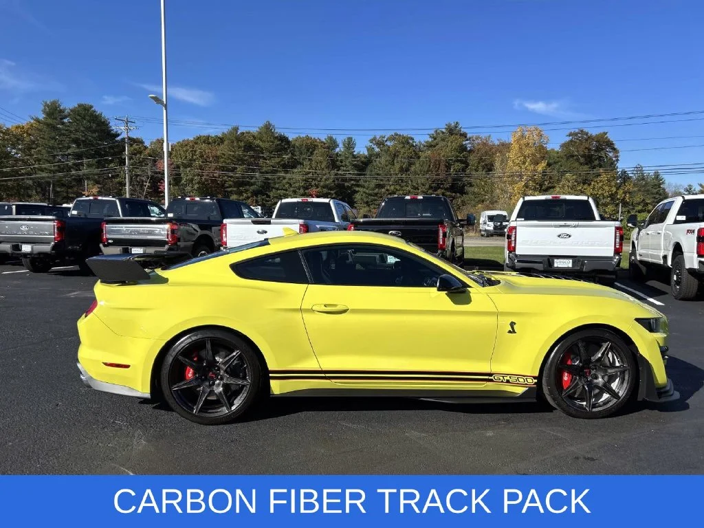 Used 2021 Yellow Ford Shelby GT500 image 2
