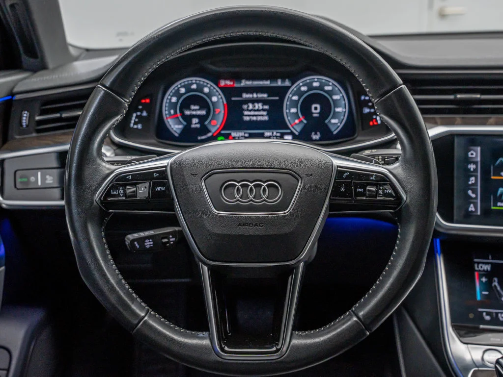 Used 2019 Brilliant Black Audi 3.0T Prestige image 45