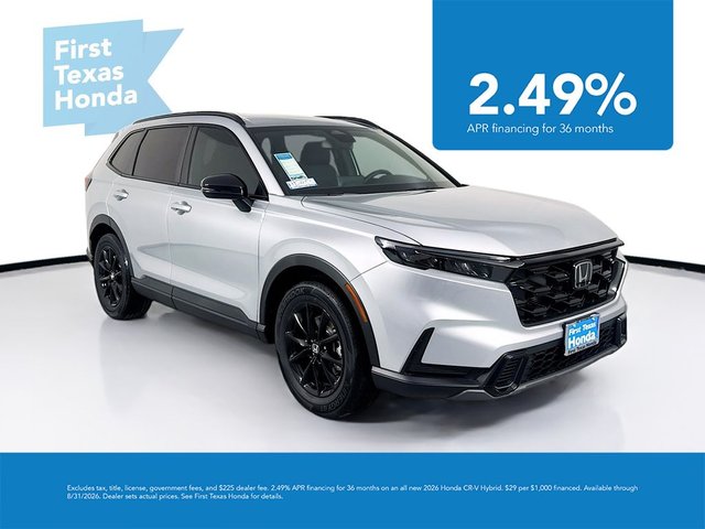New 2026 Honda CR-V Hybrid Sport