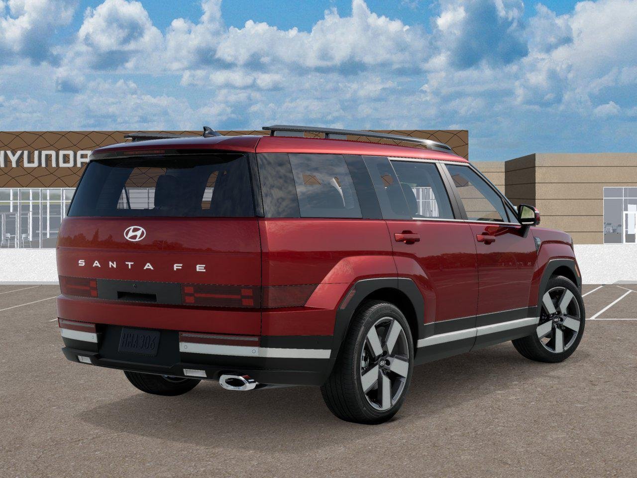 New 2027 Red Hyundai Limited FWD image 4