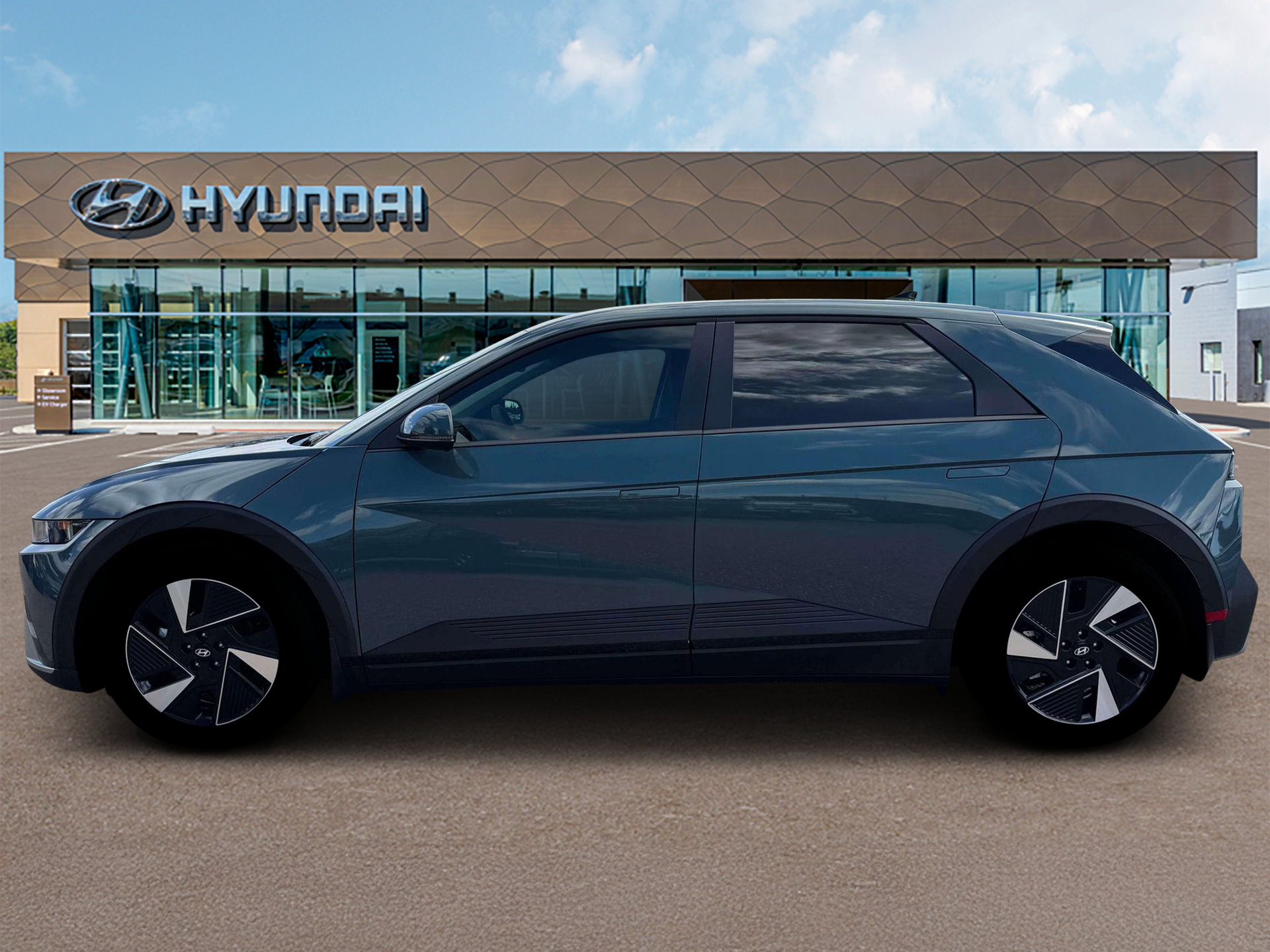 New 2026 Teal Hyundai SEL image 3