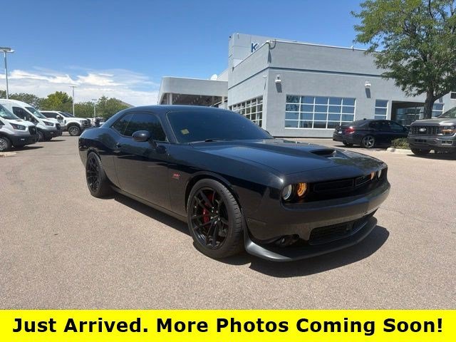 Used 2015 Phantom Black Tri-Coat Pearl Dodge SRT 392 image 1