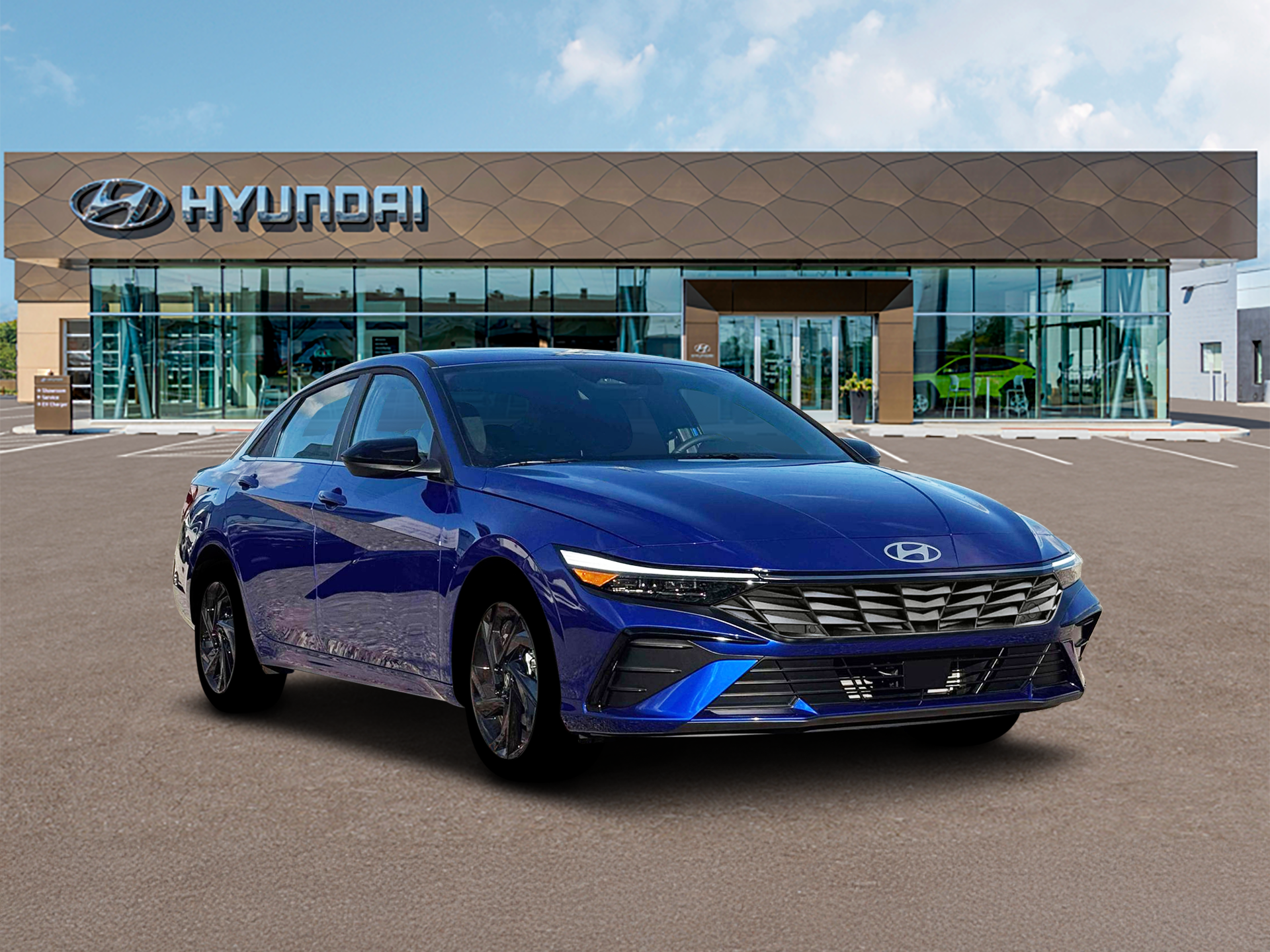 New 2026 Blue Hyundai SEL Sport image 11