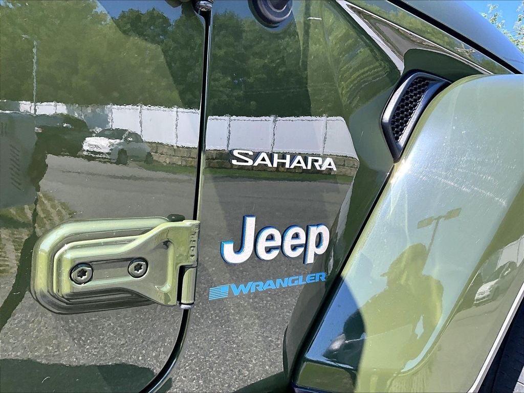 Used 2023 Green Jeep Sahara 4xe image 29