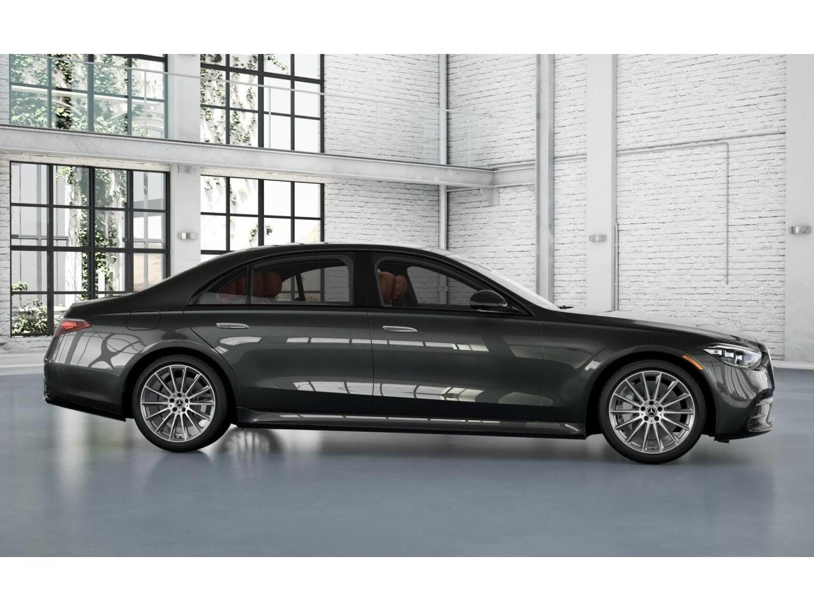 New 2026 Graphite Grey Metallic Mercedes-Benz S 580 4D Sedan 4MATIC® image 16