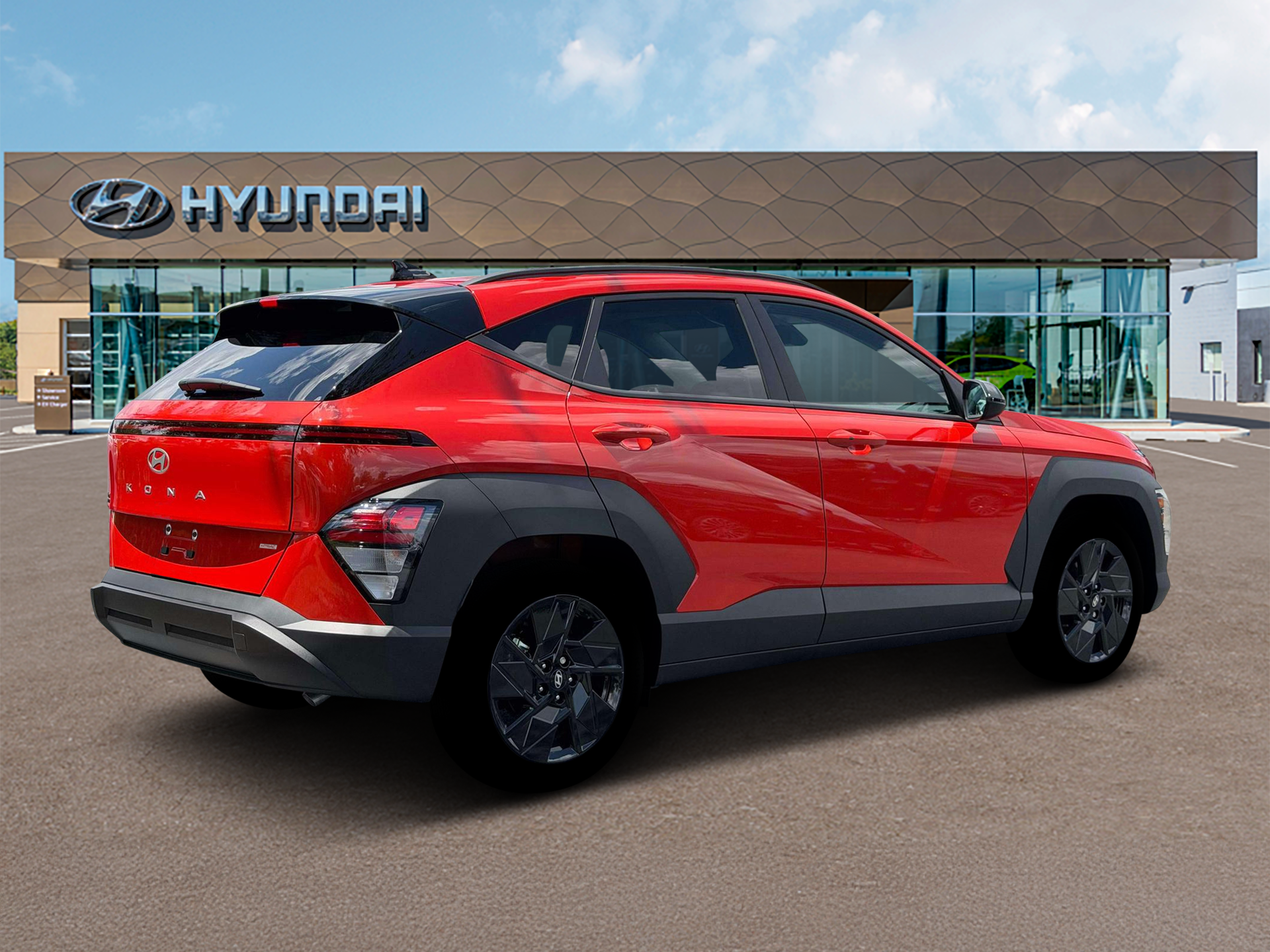 New 2026 Soultronic Orange Pearl Hyundai SEL Sport AWD image 8
