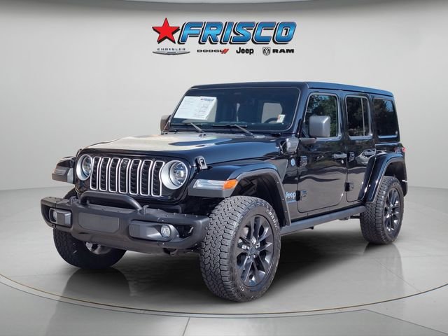 Used 2025 Black Jeep Sahara 4xe image 3