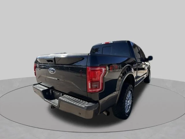 Used 2015 Black Ford Lariat image 3