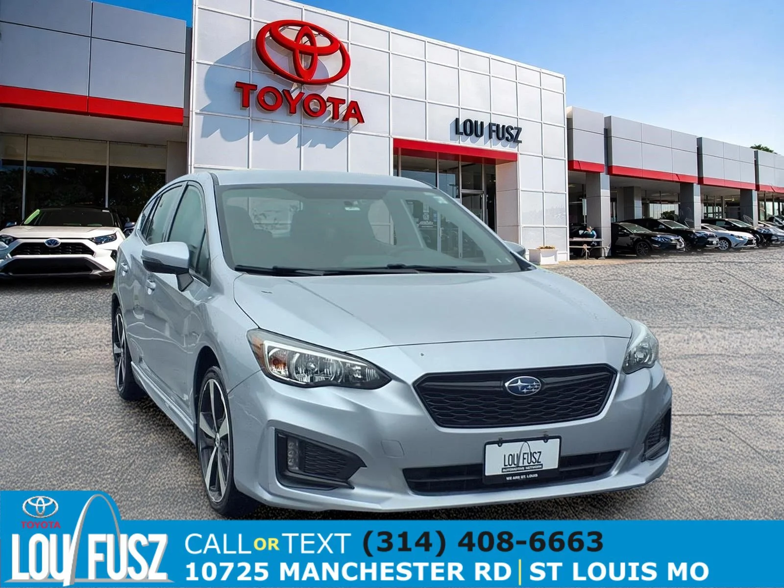 Used 2018 Ice Silver Metallic Subaru Sport image 1