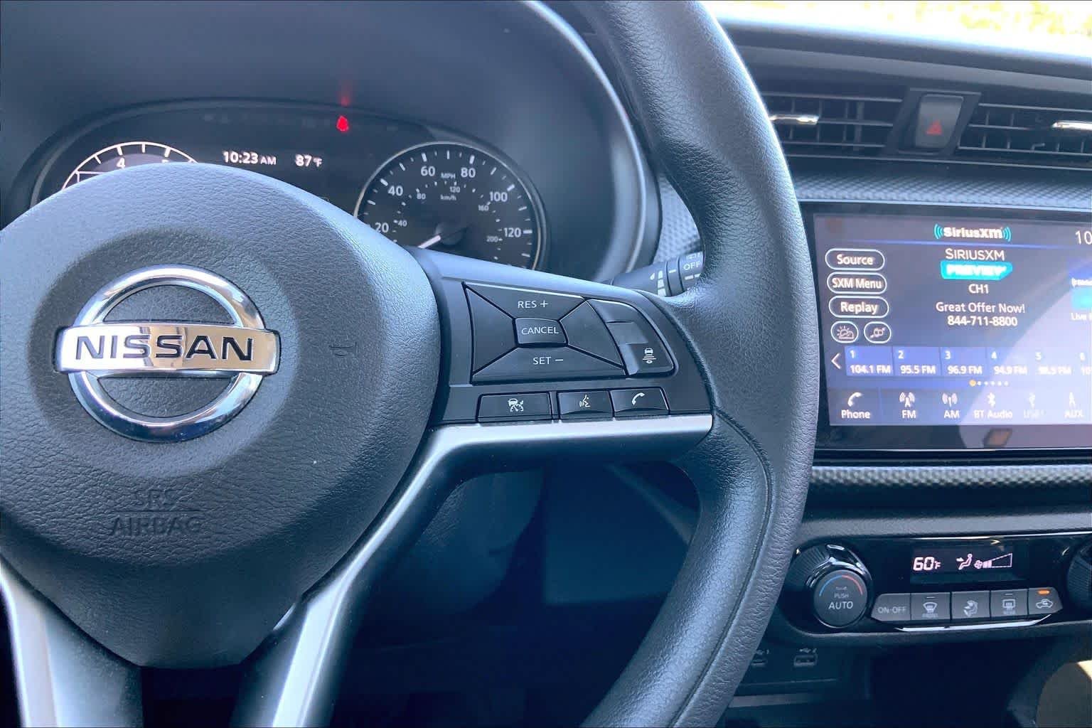 Used 2021 Aspen White/Super Black Nissan SV image 24